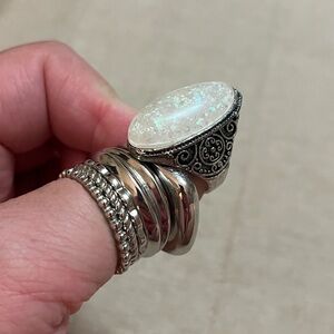 Silver Rings Lot